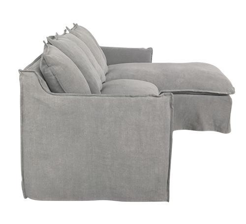 Marsala Chaise Lounge Left or Right Grey