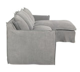 Marsala Chaise Lounge Left or Right Grey