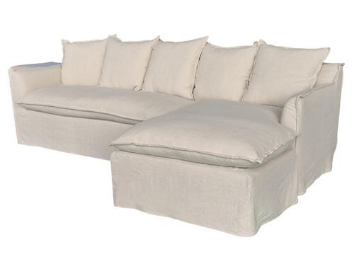 Marsala Chaise Lounge Left or Right Salt & Pepper