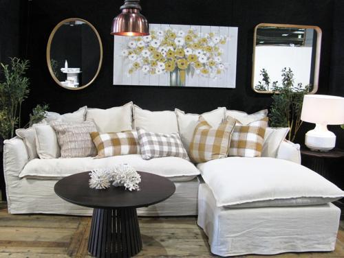 Marsala Chaise Lounge Left or Right Salt & Pepper