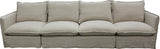 Villa Classic Corner Suite - Left Arm Salt & Pepper