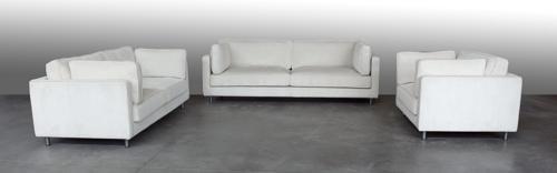 Boston 2 Seat Sofa - Milk