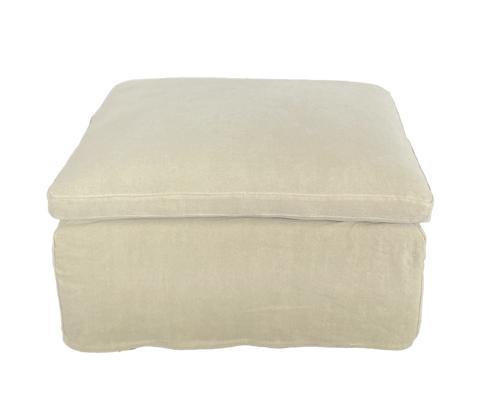 Carlton Chaise Suite - Ottoman / Hemp