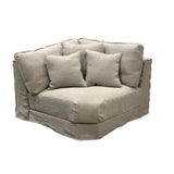 Amalfi Corner - Burlap 100% Linen