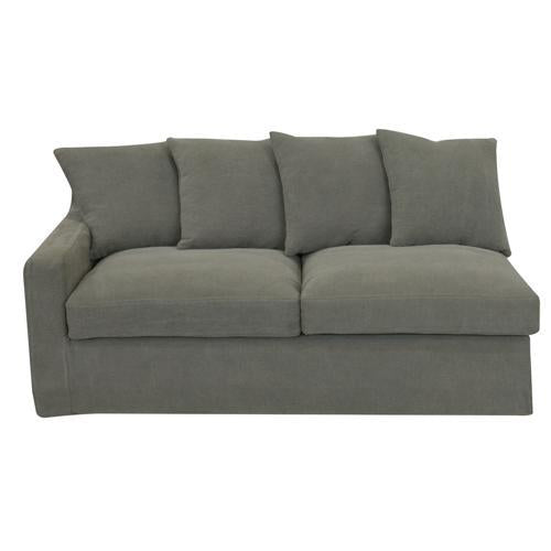 Lucca Left 2 Seater - Olive