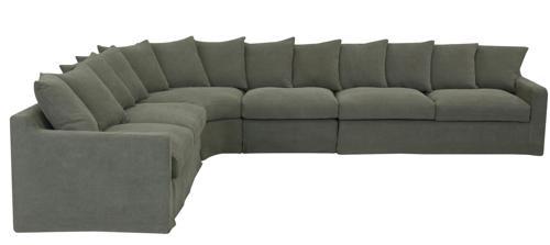 Lucca Right 2 Seater - Olive