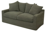 Lucca 2 Seater Sofa - Olive