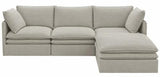 Calais Classic Corner or Left / Right End - Oatmeal