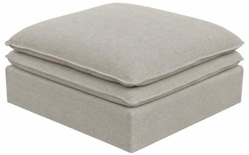 Calais Classic Ottoman - Oatmeal