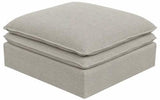 Calais Classic Ottoman - Oatmeal