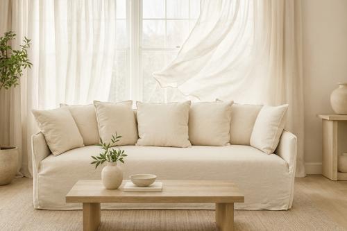 Roxy 3 Seater Sofa - Oatmeal