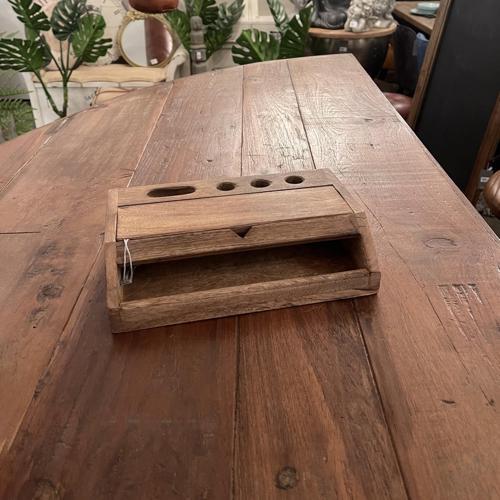 Wooden Organiser - 25x6.5x15