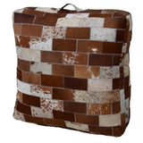 Leather Goat Skin Puf