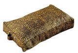 Leopard Leather Pillow