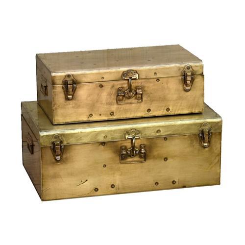 Copper Trunks Set of 2