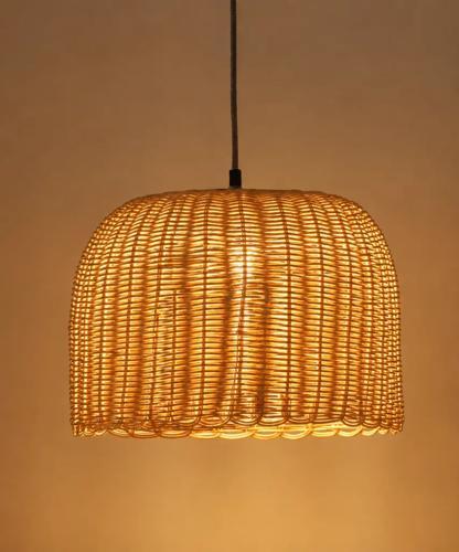 Rattan Hanging Light - 390 X 390 X 300