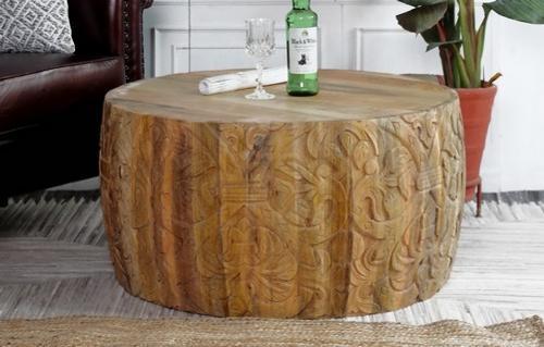 Wooden Coffee Table - 850 X 850 X 450