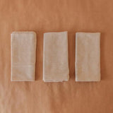 Beige Cotton Kitchen Towel - Set of 3 - Akiiko