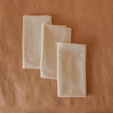 Stripe Woven Kitchen Towel - Chalk - Set of 2 - Akiiko