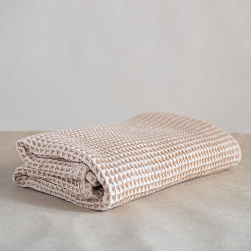 Latte Waffle Bath Towel - Akiiko