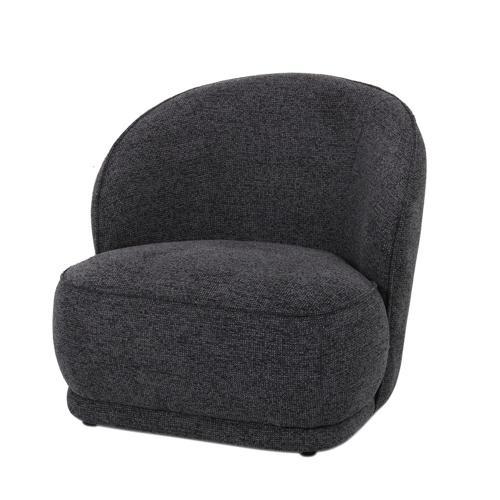 Chicago Accent Chair - Charcoal - 780x810x740 Seat Height: 400mm