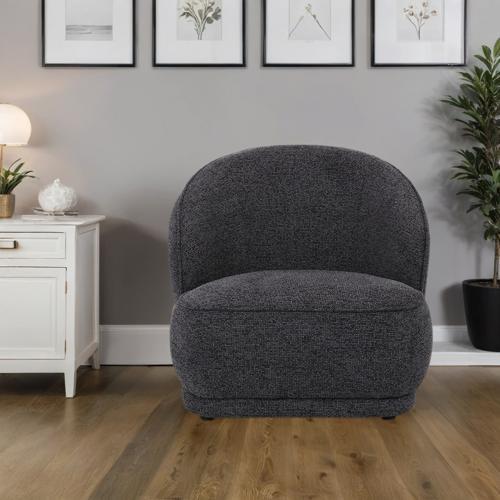 Chicago Accent Chair - Charcoal - 780x810x740 Seat Height: 400mm