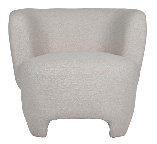 Elle Occassional Chair - Eggshell - 810 X 810 X 710