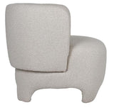 Elle Occassional Chair - Eggshell - 810 X 810 X 710