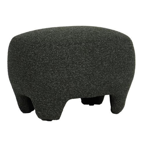 Elle Ottoman - Forest Green