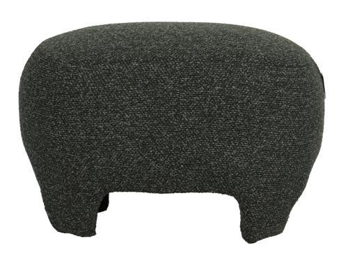 Elle Ottoman - Forest Green