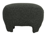 Elle Ottoman - Forest Green