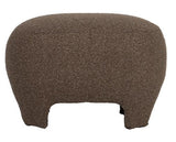 Elle Ottoman - Driftwood