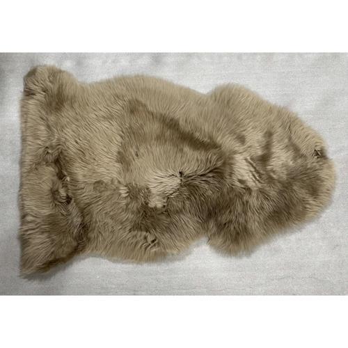 Kaikoura Long Wool Single NZ Sheepskin - Taupe