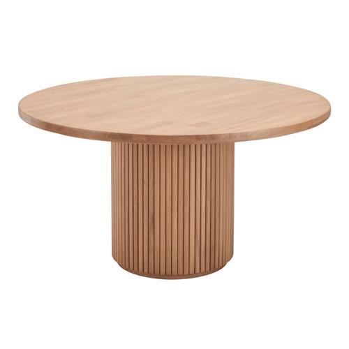 Plymouth Round Dining Table - Rubberwood Solid Table