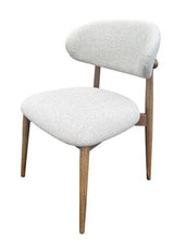 Oscar Dining Chair - Linen Fabric - 520x520x830 Seat Height: 470mm