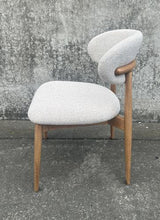 Oscar Dining Chair - Linen Fabric - 520x520x830 Seat Height: 470mm