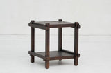Wentworth Side Table - Antique Walnut - 500 X 500 X 560