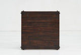 Coventry Side Table - Antique Walnut - 500 X 500 X 500