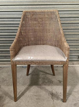 Canggu Armchair - Smoke & Oatmeal