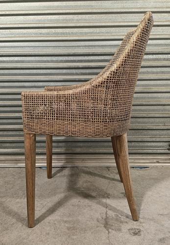 Canggu Armchair - Smoke & Oatmeal