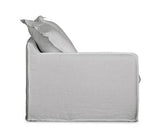 Oasis Washed Linen Dream Sofa Left - Natural 100% Belgian Linen