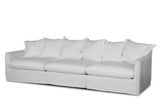 Oasis Washed Linen Dream Sofa Right - Natural 100% Belgian Linen