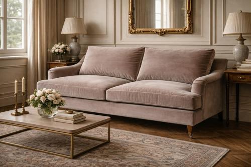 Thornfield 3 Seater Sofa - Musk Velvet