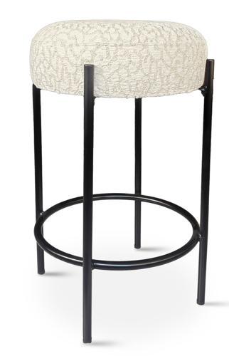 Crown Barstool - Taupe / Natural