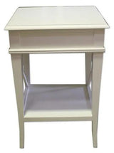Villa Bedside Table - White - 500 X 440 X 760