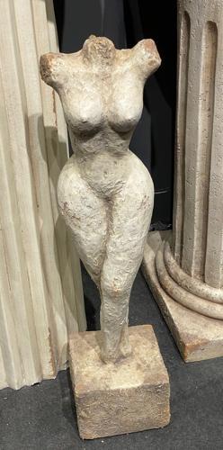 Vintage Bust - Antique Marble - 150 X 150 X 680