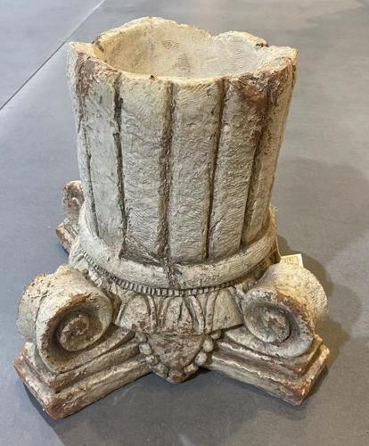 Vintage Planter - Antique Marble - 320 X 320 X 300