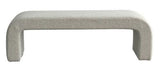 Daphins Bench - Cream Boucle