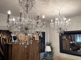 Chandelier Antique Silver