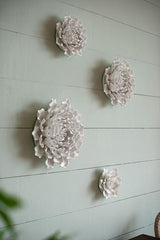 Handmade Flower Wall Decor - 23.5x23.5x7.5